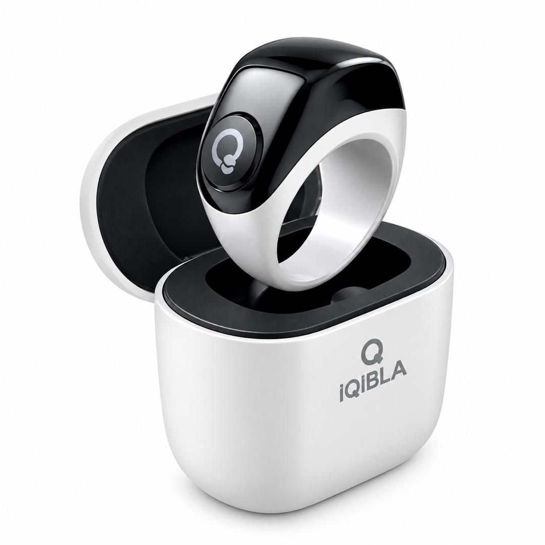 iQIBLA Zikr Ring Jood (with Portable Charging Case)