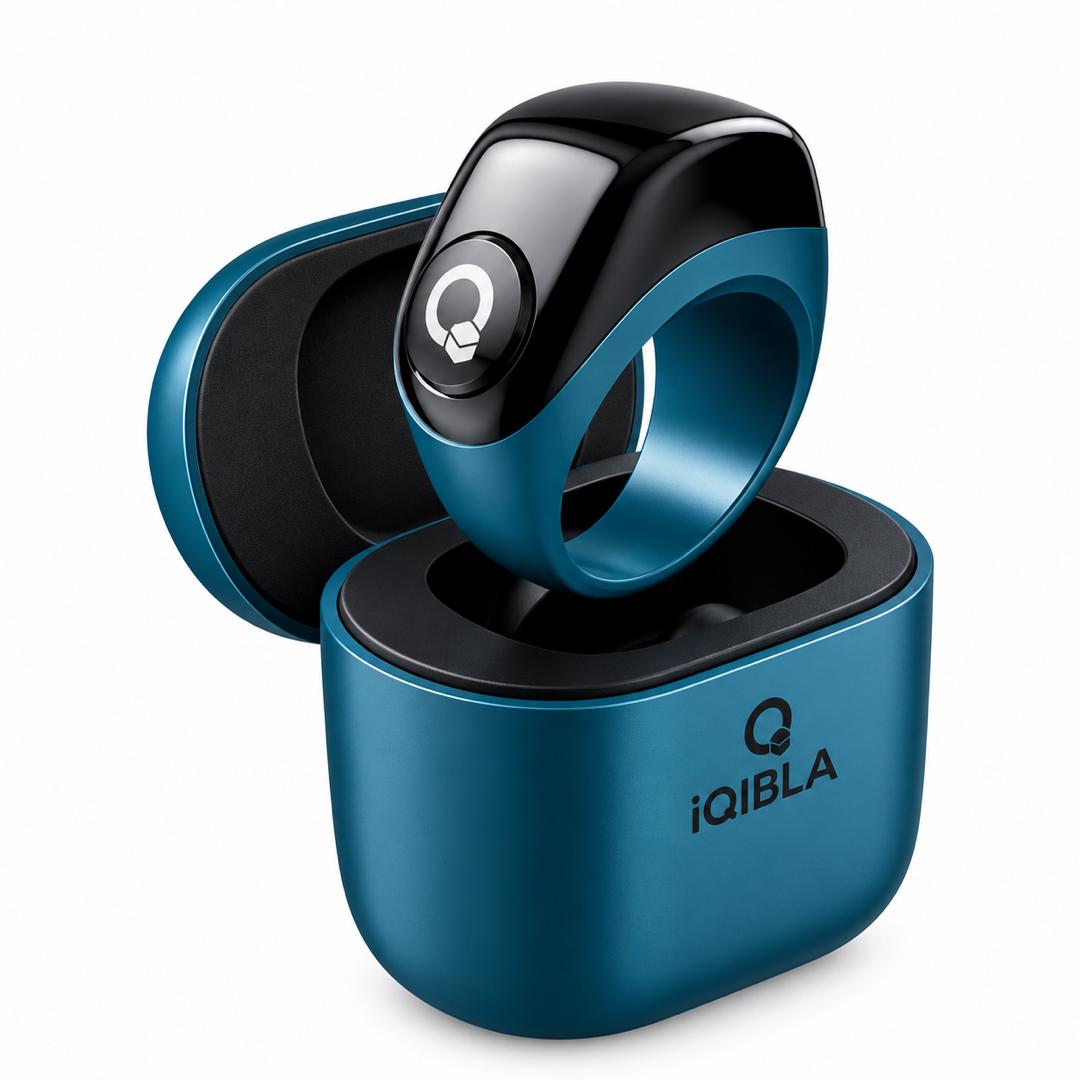 iQIBLA Zikr Ring Jood (with Portable Charging Case)