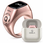 iQIBLA Zikr Ring (Zikr1 / Flex Pro) with Portable Charging Case